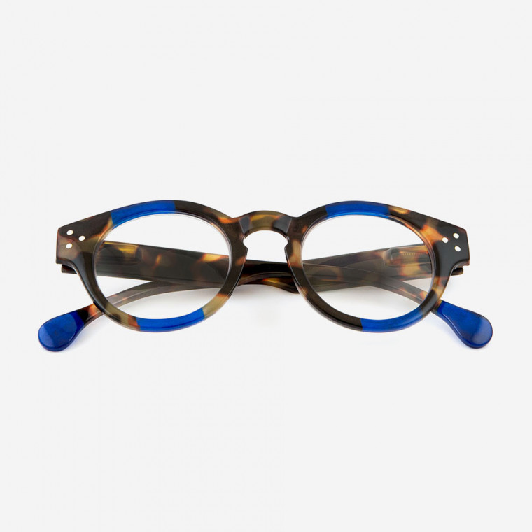 PFM0006 ROUND Blu-Tortoise